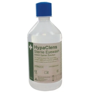 SEGURIDAD PRIMEROS AUXILIOS HypaClens lavado de ojos estéril - 500 ml - E404 - Imagen 1 de 9