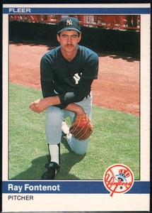 1984 Fleer MLB Baseball Trading Cards With Rookies 1-250