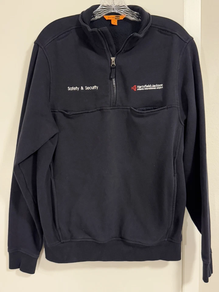 Hartsfield-Jackson Atlanta Int’l Airport Safety & Security Employee Jacket Sz M - Image 1 of 4