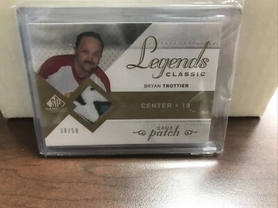 2007-08 SP Game Used Legends Classic HGJ-BT Bryan Trottier 38/50 - Image 1 of 2