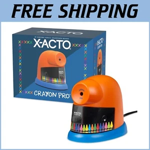 SafeStart Electric Crayon Sharpener - Automatic Peeling & Sharpening Function - Picture 1 of 8