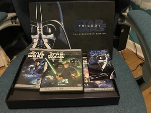 Star Wars Trilogy DVD Set In Collectable Box ( 3 DVDs) - Picture 1 of 12