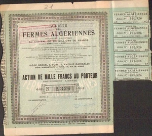 FERMES ALGÉRIENNES (ALGÉRIE) (S) - Picture 1 of 1