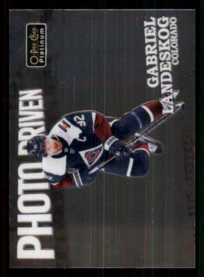 2022-23 O-Pee-Chee Platinum Photo Driven #PD11 Gabriel Landeskog - Image 1 of 2