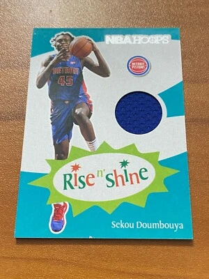🏀 2019-20 Panini Hoops Basketball "Rise & Shine" Jersey #RS-SKD Sekou DOUMBOUYA - Image 1 of 2