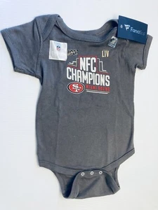 NFC Championship San Francisco 49ers Bodysuit One Piece Miami Bound 18 Months - Picture 1 of 4