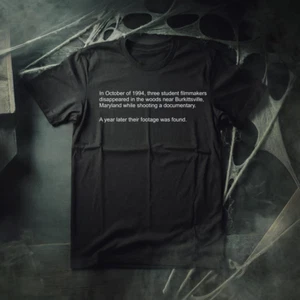 The Woods Blair Witch Project Inspired Horror Tee Found Footage  unisex T-Shirt - Picture 1 of 5