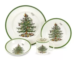 SPODE ÁRBOL DE NAVIDAD/TAZA ADORNO TOTALMENTE NUEVO EN CAJA - Imagen 1 de 9