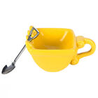1Pc 3D Excavator Bucket Model Cafe Coffee Mug With Spade Shovel Spoon Tea C URUK