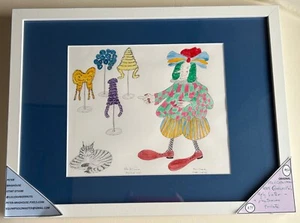 original illustration artwork Cat cartoon “MadCatWoman Pantomime tribute” - Picture 1 of 8