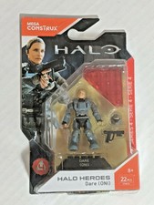 HALO HEROES Dare (ONI) SERIES 4 FFM74 22PCS MEGA CONSTRUX - NEW B76/3