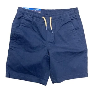 Gap Boy's Elastic Waistband Front & Back Pockets Stretch Soft Twill Shorts - Picture 1 of 7