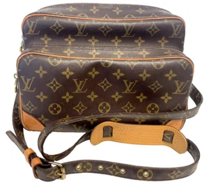 Bolso de Hombro Louis Vuitton LV M45244 Vintage Marrón Nilo Monograma con CÓDIGO DE FECHA - Imagen 1 de 14