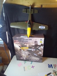 P51 Mustang RC Plane – 4CH RTF Mini Jet, 6-Axis Gyro, 410mm Wingspan, RTF - Picture 1 of 4