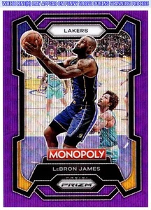 2023-24 Panini Prizm Monopoly LeBron James #40 Purple - Bild 1 von 2