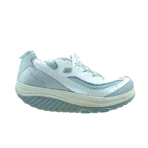 white shape up shoes