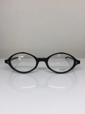 New Vintage Oliver Peoples Eyeglasses OP Joplin C. Black 46mm Made in Japan - Image 1 of 4