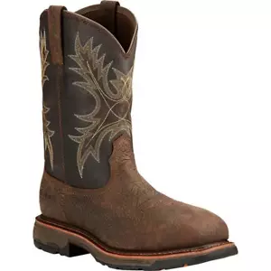 10017420 Ariat Workhog H2O Waterproof Composite Wide Square Toe Work Boot * - Picture 1 of 2