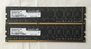 TEAM GROUP 16GB (2x8GB) DDR3 1600 TED38G1600C11BK - Picture 1 of 1
