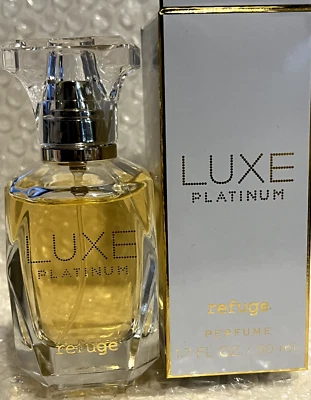 Charlotte Russe REFUGE LUXE PLATINUM Perfume 1.7fl.oz/50ml NEW in BOX Very RARE - Image 1 of 2