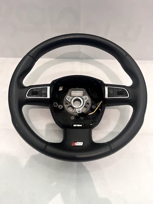 Interruptor multifunción de paleta de cambio de volante de cuero Audi S5 8T 2010-2012 Foto 1 de 4