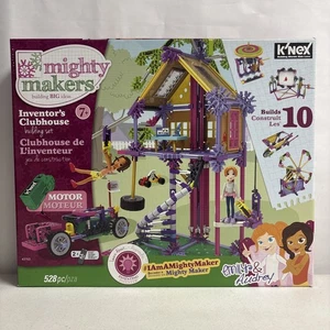 K'NEX Mighty Makers Inventor’s Clubhouse Emily & Audrey Brand New - Picture 1 of 4