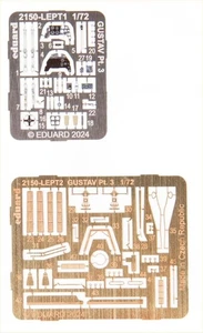MESSERSCHMITT BF 109G-6AS/G-14AS 109 1/72 DA SET "GUSTAV 3" - PER KIT EDUARD - Foto 1 di 3