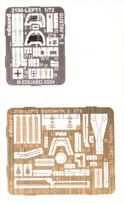 MESSERSCHMITT BF 109G-6AS/G-14AS 109 1/72 DA SET "GUSTAV 3" - PER KIT EDUARD - Immagine 1 di 3