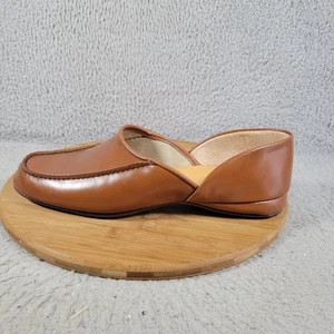 Mens Size 12 M LB Evans Men’s Leather Slippers Cherokee House Shoes - Picture 1 of 12