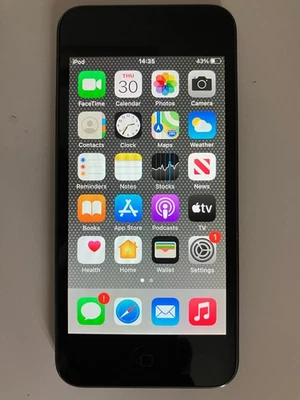 Fabulous condition Space Grey Apple iPod Touch 7th Generation 32GB Latest Model - Image 1 of 4