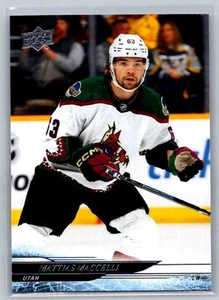 2024-25 Upper Deck #421 Matias Maccelli Utah Hockey Club - Imagen 1 de 2