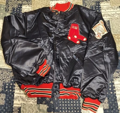 De colección 1987 75 Aniversario McAuliffe Uniforme MLB Boston Red Sox Chaqueta XL Foto 1 de 4