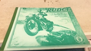 1939 RUDGE    Motorcycle Sales Brochure  - Bild 1 von 10