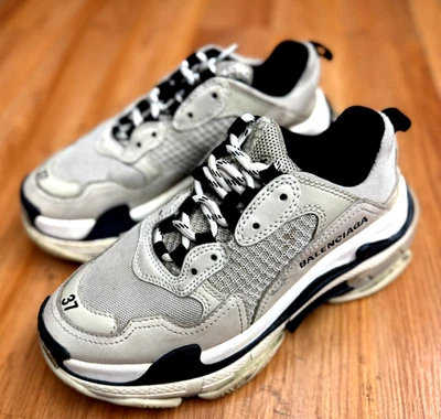 Balenciaga Triple S Beige Low-Cut Women's Size-7 - Image 1 of 4