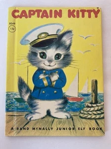 Captain Kitty von Godfrey Lynn Ein Rand McNally Junior Elf Buch - Bild 1 von 13