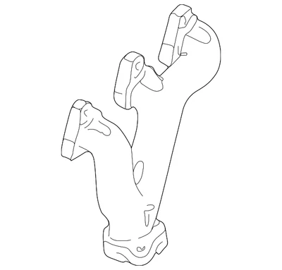 Genuine Ford Exhaust Manifold 4F1Z-9431-AA - Image 1 of 2