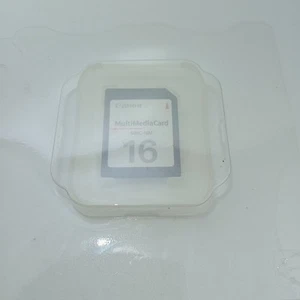 #P) OEM Original Canon 16 MB MMC-16m Multi Media SD Speicherkarte alte Kameras neu - Bild 1 von 1