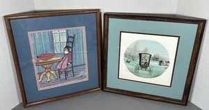 P Buckley Moss Lot of 2 Vtg Signed Prints Sleepy Jane & Timeless Treasures READ - Picture 1 of 22