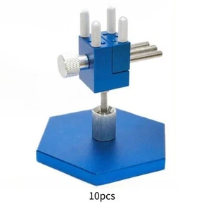 10Pcs Bench Vise Clamping Rods with Silicone Sleeve for Jewelry Modification - Picture 1 of 4