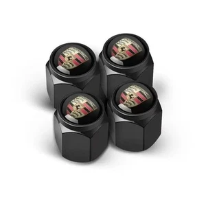 Brass Tyre Valve Cap 4pcs fit for Porsche - Picture 1 of 5