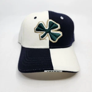 Zephyr Color Block Notre Dame Lucha Irlandés Sombrero Ajustado Lana Talla 7 1/8 Usado - Imagen 1 de 15