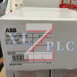 1PZ Nuovo ABB OT315E04P 1SCA022719R1730 Interruttore Sezionatore In Scatola* - Foto 1 di 3