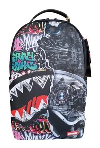 Sprayground Limited Edition Backpack 910B7126NSZ Split Cybershark DLXSV - Picture 1 of 8