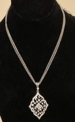 ¡CHIC EXÓTICO! COLLAR CONVERTIBLE CRISTAL BRIGHTON EMPRESS NUEVO CON ETIQUETAS PRECIO DE VENTA SUGERIDO POR EL FABRICANTE: $138 Foto 1 de 4