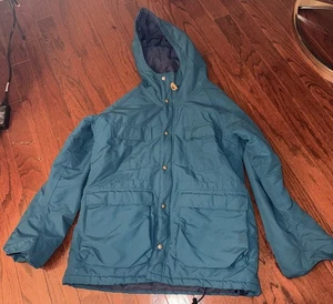 Giacca da donna LL Bean Chore verde media Baxter State Parka MADE IN USA - Foto 1 di 6
