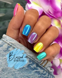 Prensado en uñas Red Aspen ~ Nuevo ~ Aloha State of Mind, Makani Nail Sches ~ - Imagen 1 de 5