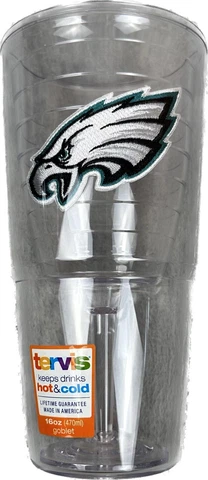 Tervis NFL Philadelphia Eagles 16oz Goblet Unused NO Lid Cover