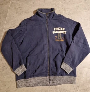 *Herren*Jerseyjacke*GINTONIC*Gr. XL*blau*kuschelig*dick*NEU!!! - Bild 1 von 6