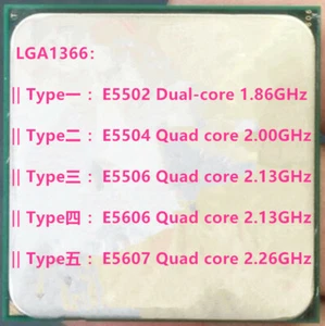 Intel Xeon Quad-Core E5502 E5504 E5506 E5606 E5607 LGA1366 8MB Cache CPU  - Picture 1 of 8