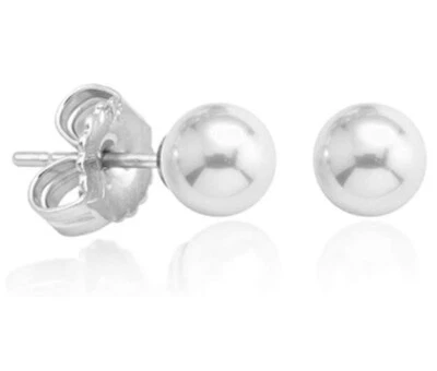 Orecchini Majorica Argento Perla 7 Mm Colore Bianco 00323.01.2.000 - Immagine 1 di 4